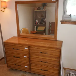 6 Drawer Dresser with Mirror