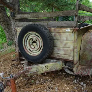 Homemade Ford Truck bed Trailer
