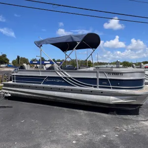 2023 South Bay 24 Tri-Toon - Rear-Fish Tri-Toon Pontoon
