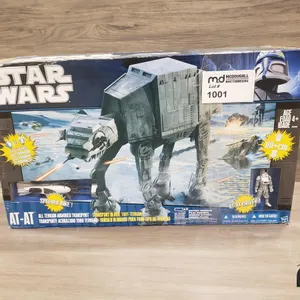 Star Wars AT-AT All Terrain Armored Transport Boxed Toy w/ AT-AT Driver & Speeder Bike
 UNRESERVED