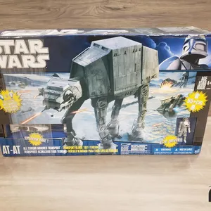 Star Wars Transport Vehicle Toy w/ AT-AT Driver & Speeder Bike
 UNRESERVED