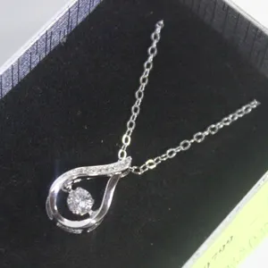 DANCING STONE NECKLACE/FLOATING STONE