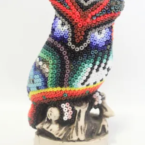 VINTAGE BEADED OWL