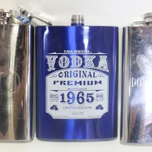 COLLECTION OF 3 FLASKS