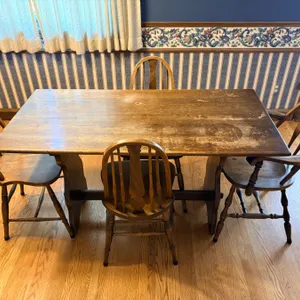 Antique Wooden Dining Table