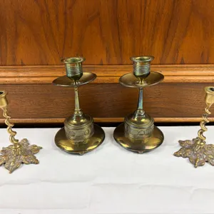 Brass Candlestick Holders