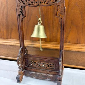 Unique Bell & Wooden Stand