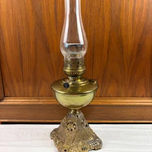 Veritas Brass Oil Lamp
