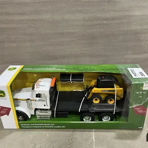 John Deere 1/16 Big Farm Peterbilt 367 w/ Skid Steer Toy
 UNRESERVED