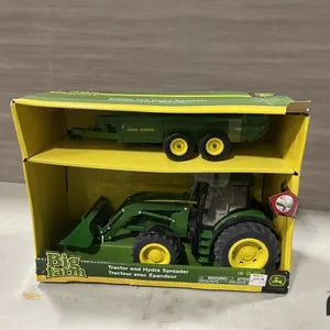 John Deere Big Farm Tractor w/ Spreader Toy
 UNRESERVED