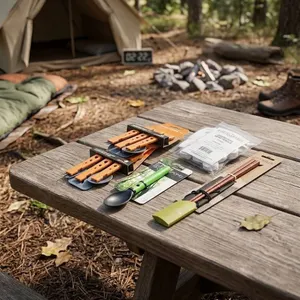 Camping Utensil and Accessory Bundle