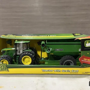 John Deere 1/16 Big Farm Tractor w/ Grain Cart Toy
 UNRESERVED
