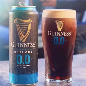 Lot of 2 - Guinness 0 Non-Alcoholic Draught 4-Pack x 440ml