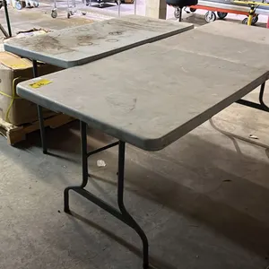 (2) PORTABLE FOLDING TABLES