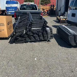 3 PALLETS OF METAL RACKING PARTS *MUST TAKE ALL*