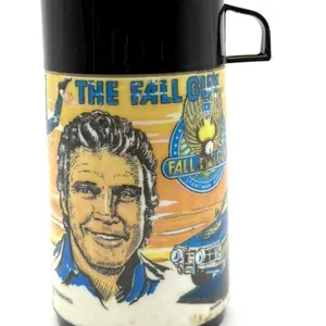 Vintage The Fall Guy Aladdin Plastic Thermos