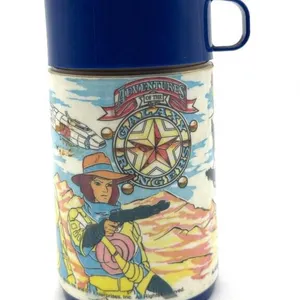 Vintage Galaxy Rangers Aladdin Plastic Thermos