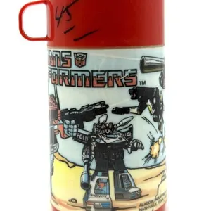 Vintage Transformers Aladdin Plastic Thermos