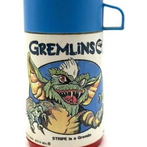 Vintage Gremlins Aladdin Plastic Thermos Bottle