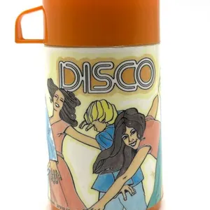 Vintage Disco Aladdin Plastic Thermos Bottle