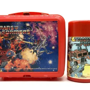 Vintage 1984 Transformers Aladdin Plastic