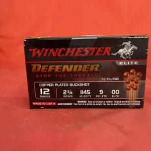 Winchester Defender 00 Buckshot 12 Gauge