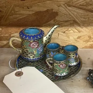 Mini Tea Set Pcs - Metal