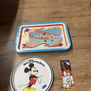 Mickey Mouse Theme -  Dinner Tray - Plate