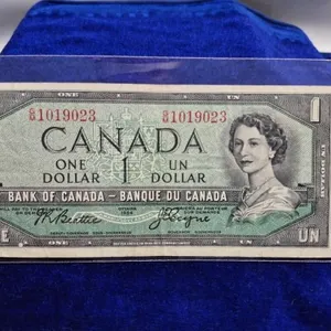 1954 Canada One Dollar Bank Note