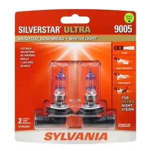 SYLVANIA 9005 SilverStar Ultra Headlight Bulbs 2pk
