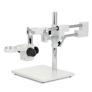 AmScope Heavy Duty Double-Arm Boom Stand New...