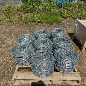 (8) Unused 1320' Rolls Barb Wire