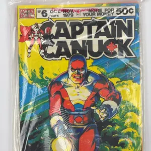 Vintage Captain Canuck Sealed Comic Value 3-Pack (1979)