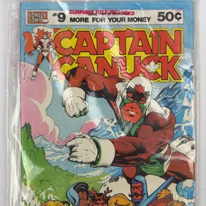 Vintage Captain Canuck Sealed Comic Value 3-Pack – Comely Comix 1979