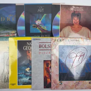 Vintage LaserDisc Collection Lot – Music, Art, Nature & Fitness Programs