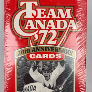 Team Canada ’72 20th Anniversary Hockey Cards Factory-Sealed Box
