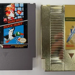 Zelda and Super Mario Nintendo NES Game Cartridge Lot