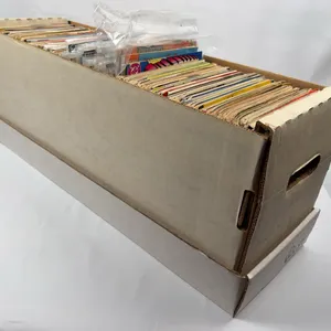 Long Box Comic Book Collection Lot – Mixed Vintage Marvel, DC & Independent Comics