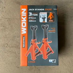 UNUSED WOKIN 3 TON JACK STANDS