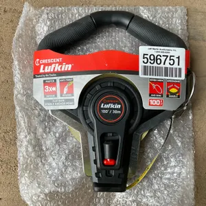 UNUSED CRESCENT LUFKIN 100’ MEASURE TAPE