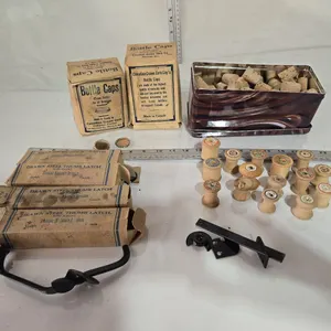 Bottle Caps, Door Latches, Corks & Wooden Spools