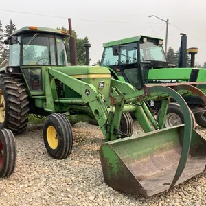 John Deere 4230 Tractor, s/n: 4230W007135R John Deere 158 Front End Loader with Grapple, s/n: 007135R