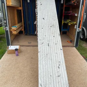 (1) 19 1/4''x10' Aluminum Scaffold Staging Plank
