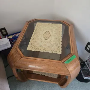 Coffee and (2) End Tables - furniture only, contents not included