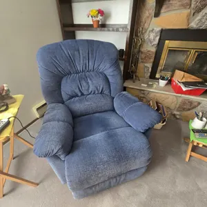 Reclining Chair with Massaging Controls, working