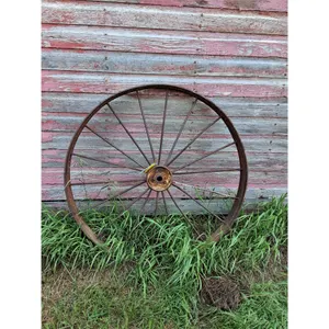 (2) Metal Wheels - 48" Diameter