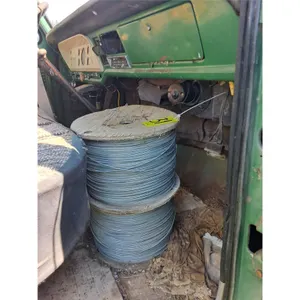(2) Full Rolls Smooth Electric Fence Wire