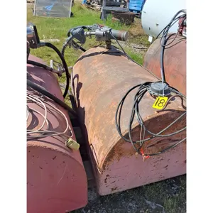 100 Gallon Westeel Gas Slip Tank, 12 Volt Electric Pump
