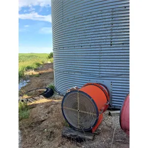 4000 Bushel Westeel-Rosco Grain Bin, Wood Floor,Westland 24" Fan