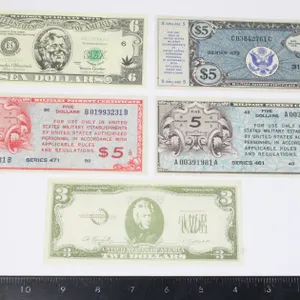LOT OF 5 NOVELTY BILLS